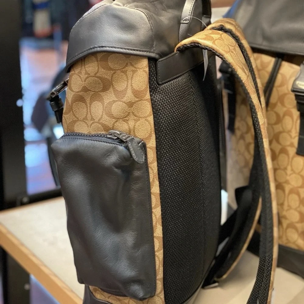 Coach Ranger Backpack In Signature Canvas - Picture 2 of 5